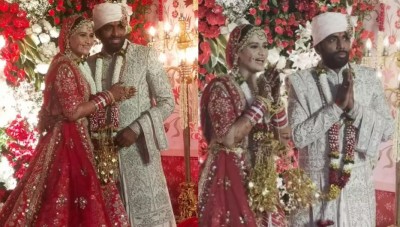 शादी के बंधन में बंधी आरती सिंह, मंडप में निकले आंसू