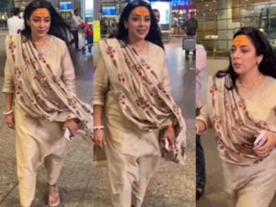 एयरपोर्ट पर अनोखे अवतार में नजर आई 'अनुपमा', वायरल हुआ VIDEO