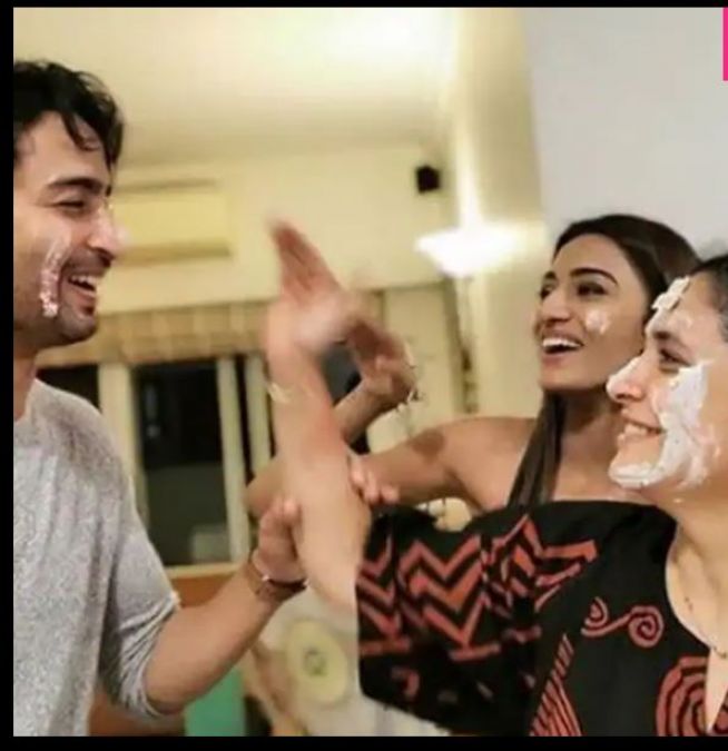 Shaheer Sheikh and Erica Fernandes had lot of fun together