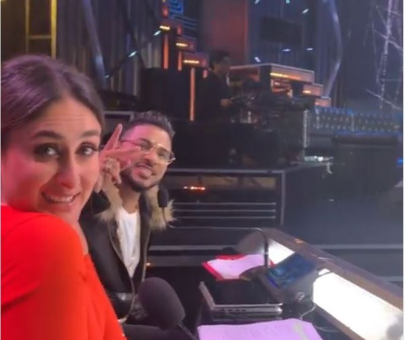 This video is going viral from the set of Dance India Dance, Kareena looks very happy!