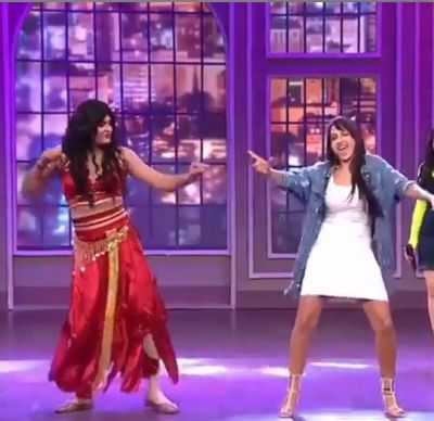 Video: Nora Fatehi got a Dance Challenge in Bharati's Show, so she set the stage on fire with her performance!
