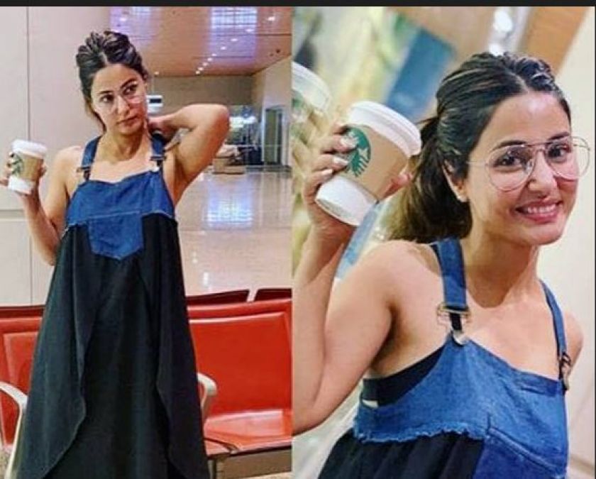 These pictures of Hina Khan going viral fiercely, people are trolling!