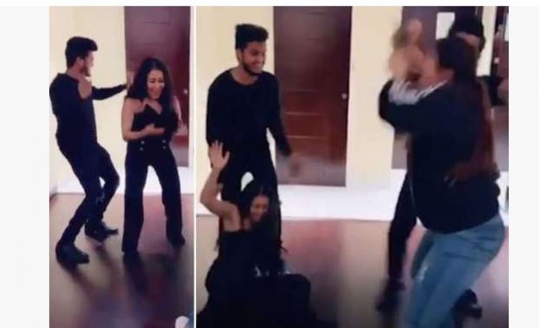 This judge of the reality show, who fell while dancing, see viral video!