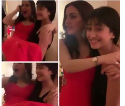 Shivangi Joshi did this at Shraddha Arya birthday party, video going viral