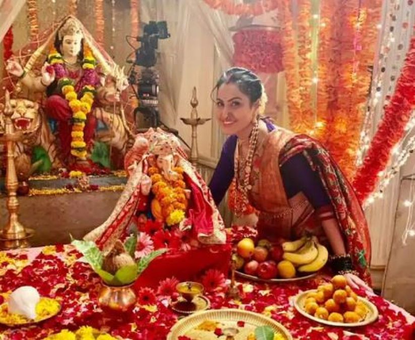 Kamya Punjabi welcomed 'Ganapati Bappa' in Maharashtrian avatar, will celebrate Ganeshotsav in a special way