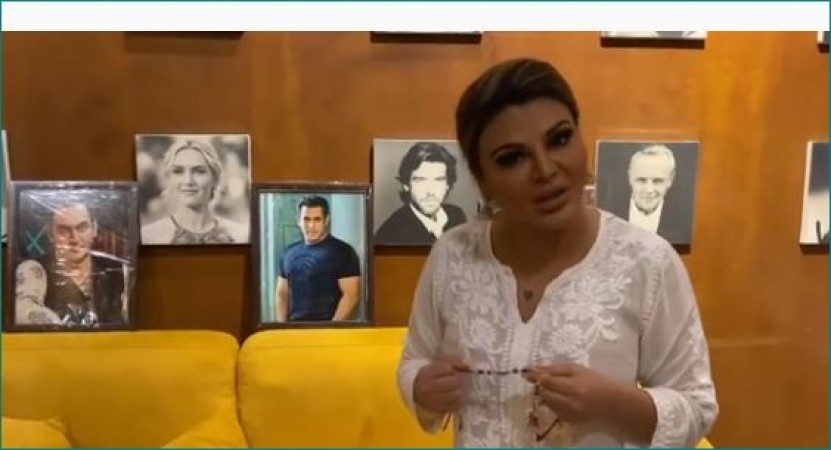 Rakhi Sawant ties rakhi to Salman-Sohail, shares video