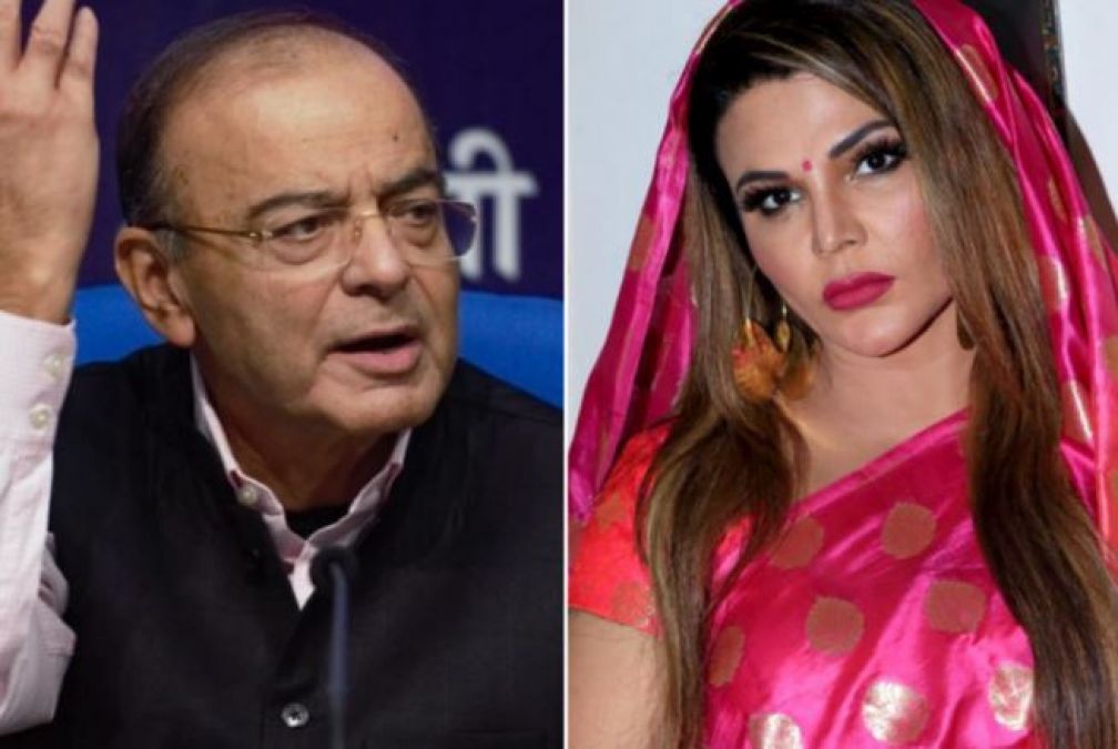 Rakhi Sawant gets trolled on sharing video of Arun Jaitley's demise, troller says, 'You should also die'