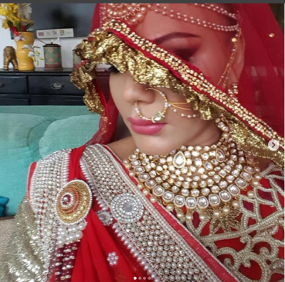 प्रियंका के बाद राखी सावंत बनी दुल्हन, शेयर की शानदार तस्वीरें!