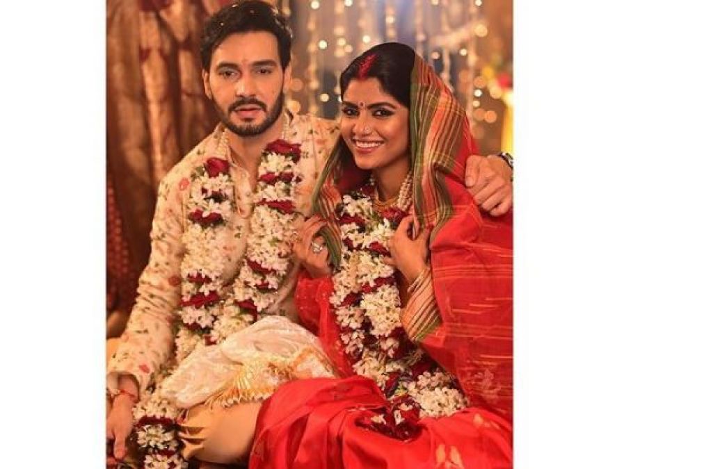 Sayantani Ghosh ties the knot with longtime boyfriend Anugrah Tiwari, See PICS