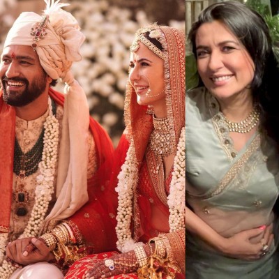 This actress wore gown worth 64 thousand in Vicky-Katrina's Mehndi Ceremony, photo surfaced