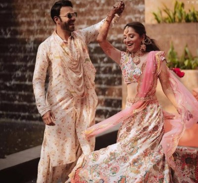 Ankita showered love on her husband Vicky Jain, see every glimpse of the wedding in these unseen pictures