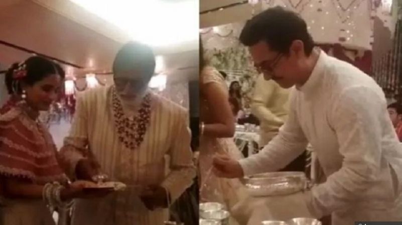 ईशा अंबानी की शादी में नौकर से भी बदत्तर हालत में नजर आए अमिताभ और आमिर खान!