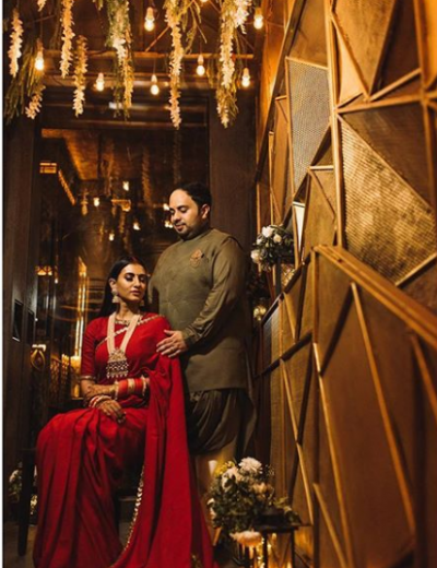 शादी के बाद दीपिका पादुकोण की तरह इस टीवी एक्ट्रेस ने कराया रॉयल फोटोशूट