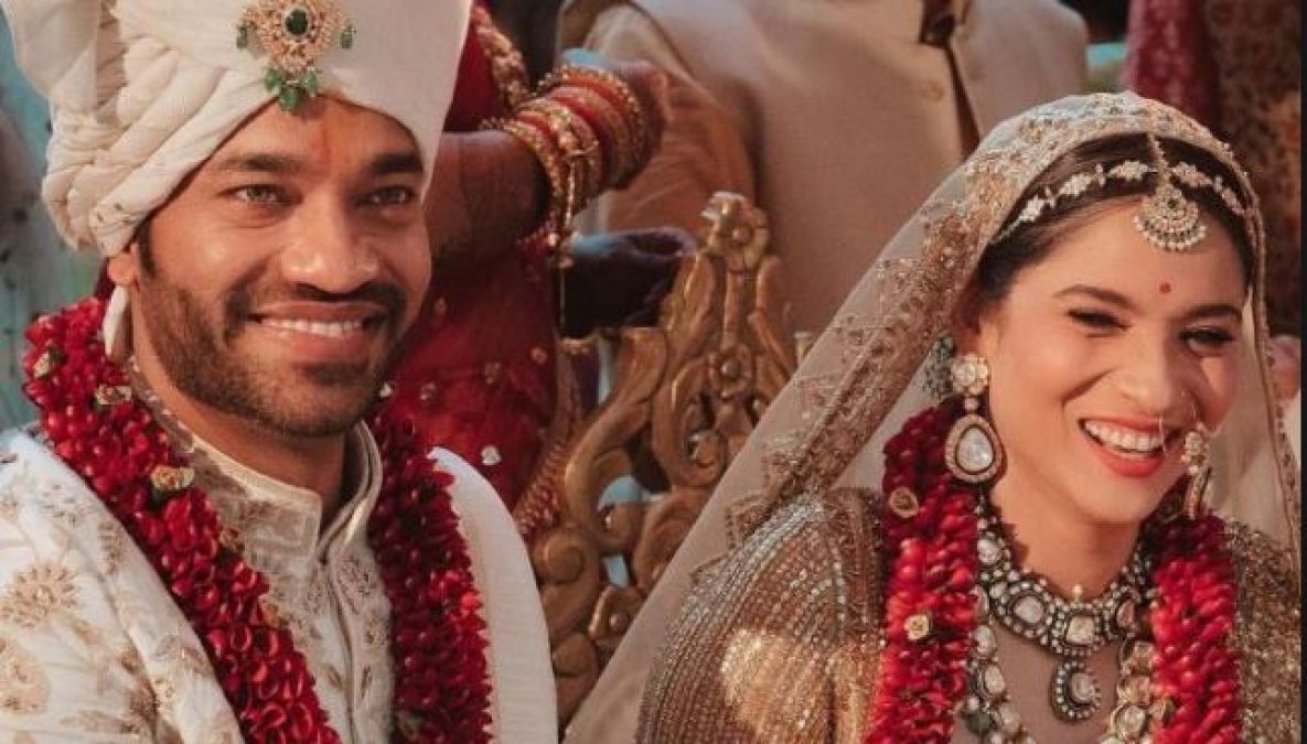 Sushant's sister congratulates Ankita on her marriage