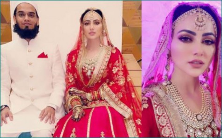 Sana Khan citing reasons for marrying Anas Muft