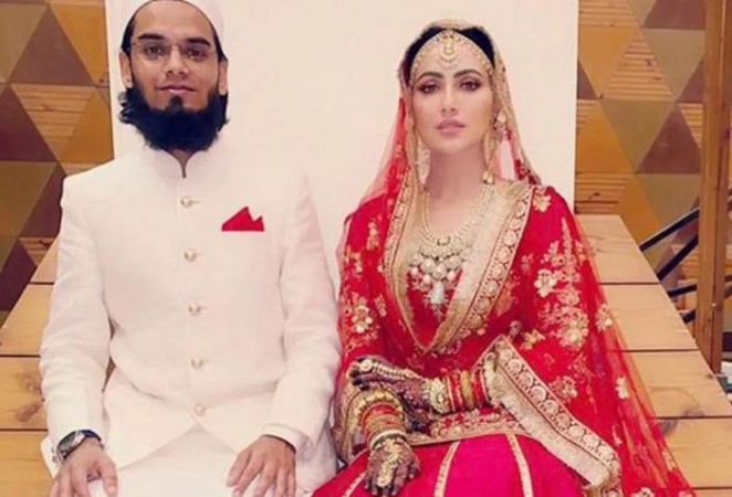 Sana Khan’s husband Mufti Anas speaks for first time about quitting industry