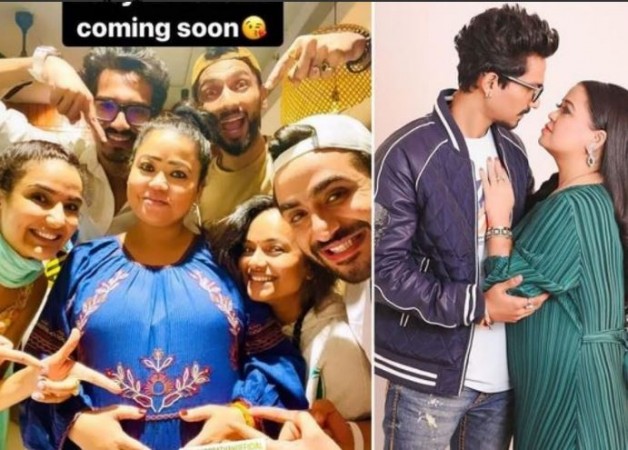 '50-50 thousand to give for delivery', says Bharti Singh to media photographers