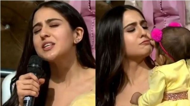 Sara Ali Khan sings hoarsely on reality show