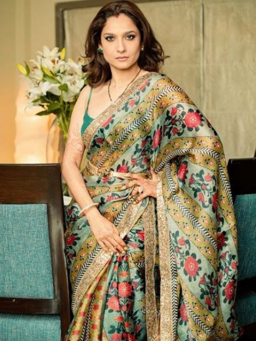 Ankita Lokhande wears 79,000 rupees saree, find out what's special about it?