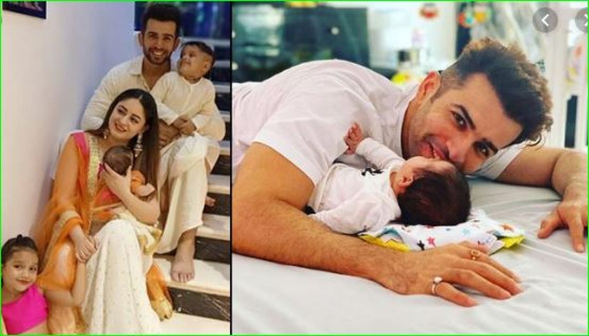 माहि विज ने बेटी की पहली तस्वीर शेयर कर पति को दी जन्मदिन की बधाई