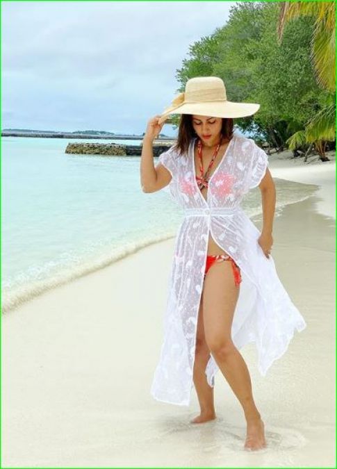 Komolika shared bikini pictures from the Maldives