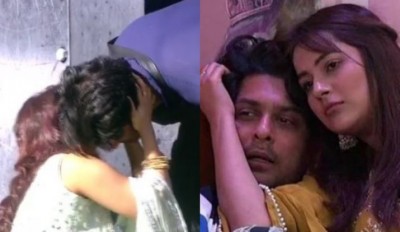 BB13: Siddharth's mood change before finale, seen kissing Shehnaz Gill