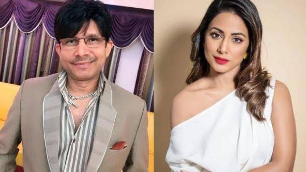 KRK made fun of the movie Hacked, Hina Khan gave a befitting reply