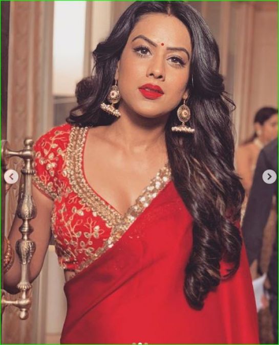This actress of Naagin 4 stuns red sari, check out pics here