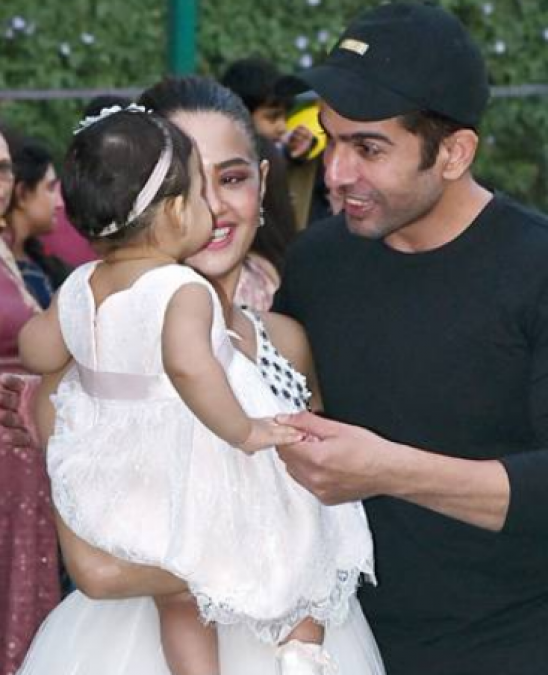 Sharad Kelkar gives party on his daughter's birthday, these stars arrived