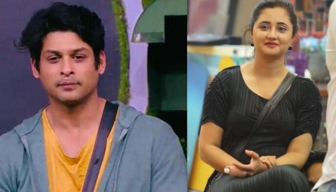 BB13: Siddharth Shukla apologized to Rashmi Desai, both shook hands