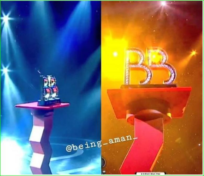 Here's the first glimpse of Bigg Boss 13 trophy, one of these two contestants will win