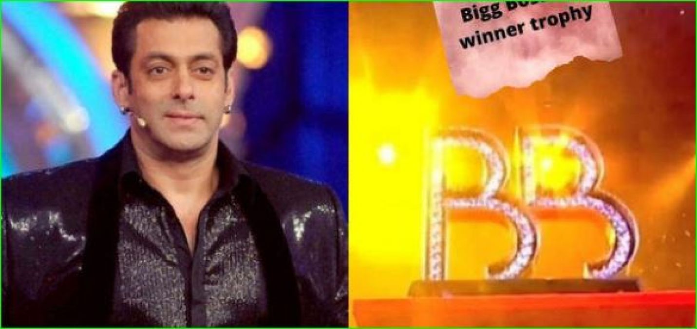 Here's the first glimpse of Bigg Boss 13 trophy, one of these two contestants will win