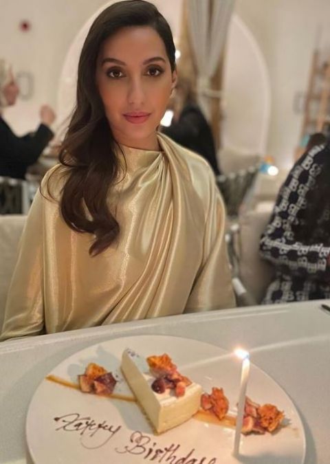 Nora Fatehi got such a surprise on her birthday that she got emotional
