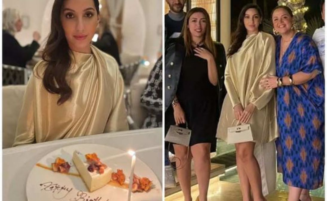 Nora Fatehi got such a surprise on her birthday that she got emotional