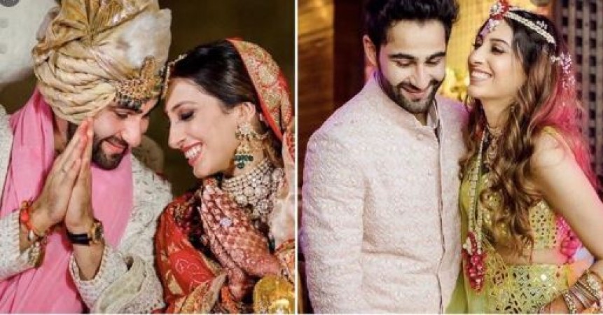 These eight TV couple got hitched within two months