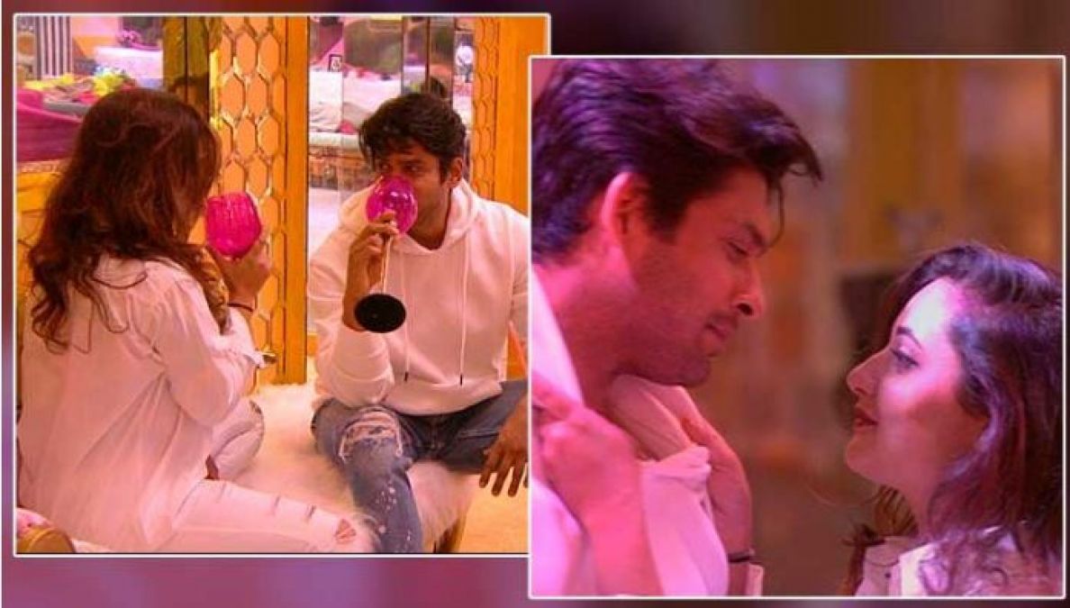 BB13: Siddharth Shukla gets romantic with Rashmi as soon as Arhaan goes out of the host