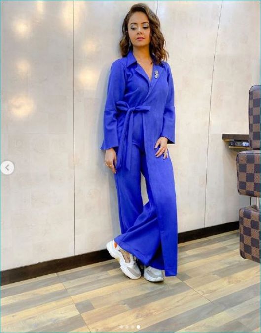 Devoleena creates havoc in Bigg Boss 13 finale in blue dress