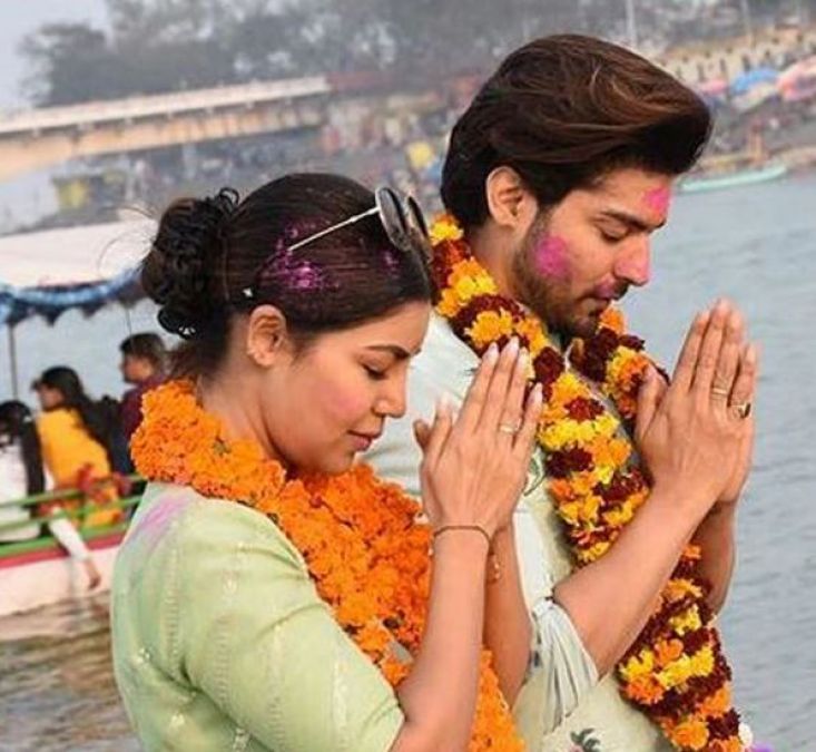 Couple who played Sita-Ram, Gurmeet-Debina reaches Ayodhya