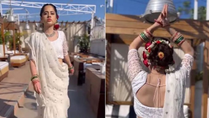 Urfi Javed copied Alia Bhatt's 'Gangubai' look, after watching the video people said - 'First time full...'