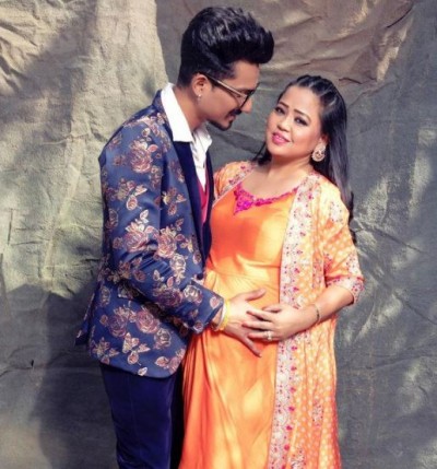 Chhaya Bharti Singh's glamorous maternity photoshoot on social media, romantic pose with husband