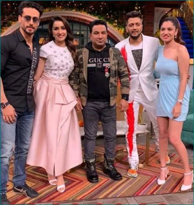 Team Baaghi 3 reaches Kapil's show for promotion