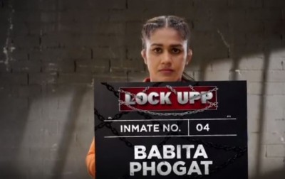 Babita Phogat to be seen doing 'Dangal' in 'Lock Upp,' promo out