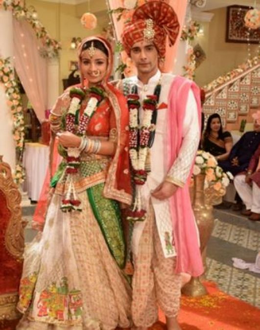 Rani wore 25 kg lehenga at her wedding in the Tv show Shubharambh