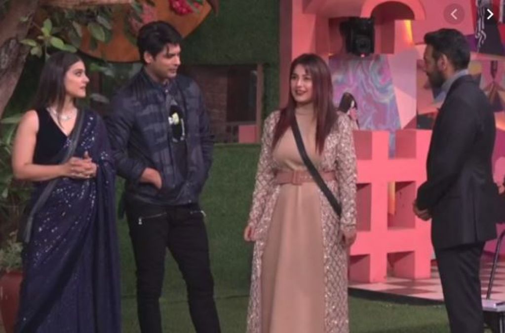 Bigg Boss 13: Shehnaz said such thing to Siddharth in front of Kajol, all contestants gets shocked