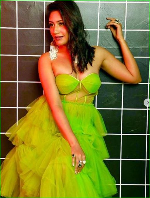 Surabhi Chandna wore a green dress on Instagram, shared new photos