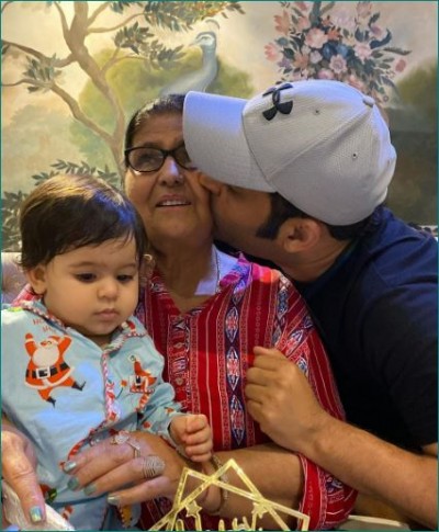 Kapil Sharma celebrates mother's birthday with daughter