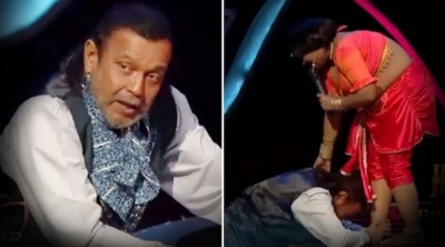 Famous superstar Mithun Chakraborty caught the girl's feet, will be stunned to know the reason