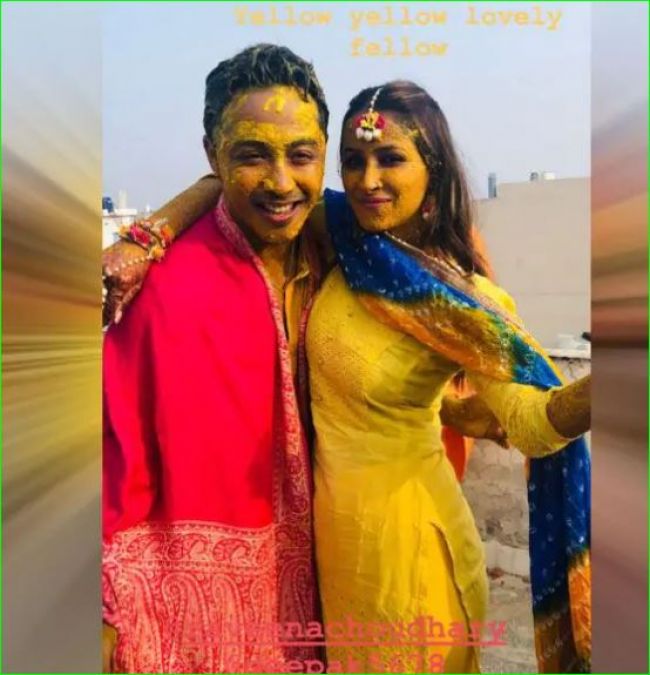 Photos of Deepak Singh's 'Haldi ceremony' out, see photos here