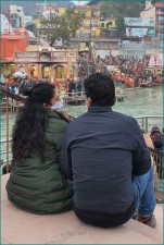 Kavita Kaushik with husband shares photos at Kumbh Mela