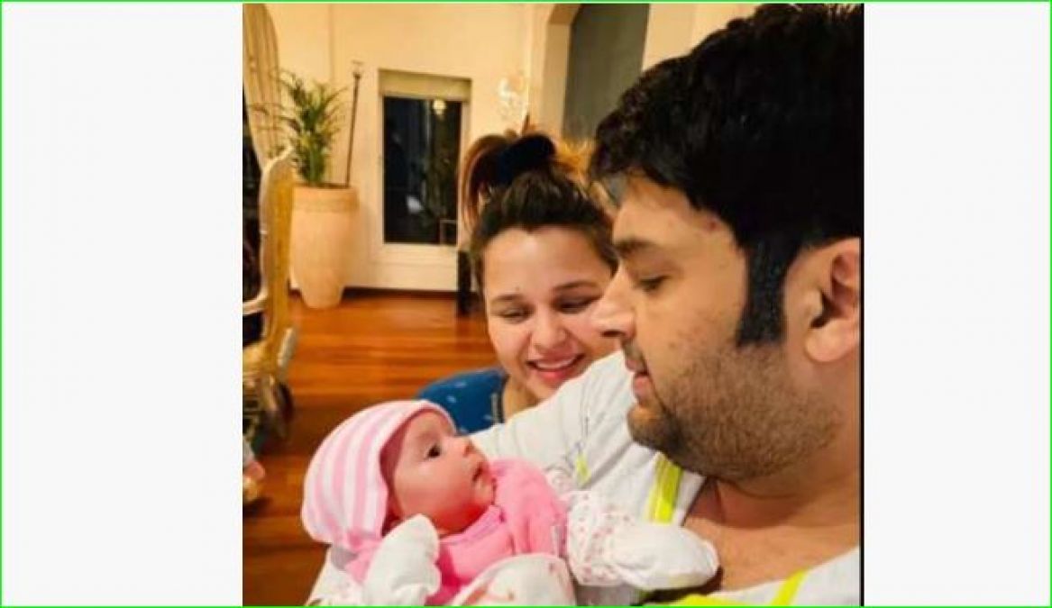 Kapil worships daughter on Ashtami, fans happy to see pictures
